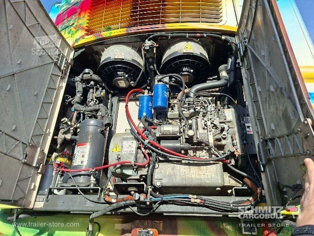 Refriģeratora puspiekabe Schmitz Cargobull Tiefkühler Standard Doppelstock Trennwand