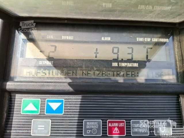 Refriģeratora puspiekabe Schmitz Cargobull Tiefkühler Standard Doppelstock Trennwand