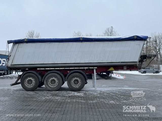 Pašizgāzēja puspiekabe Schmitz Cargobull Kipper Alukastenmulde 27m³