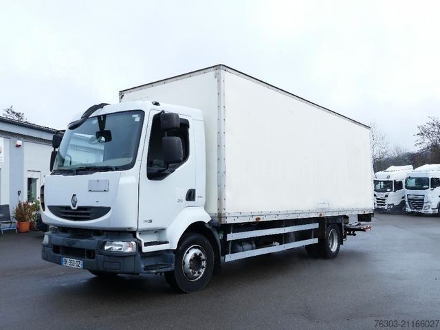 Camión caja RENAULT Midlun 190dxi *Koffer*Blattfederung*
