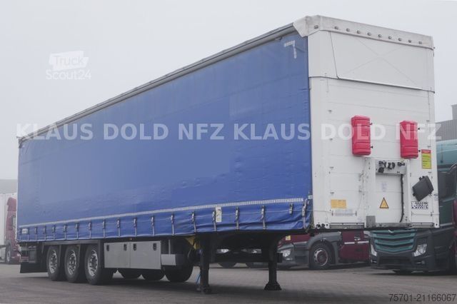 Semirremolque abierto con toldo SCHMITZ CARGOBULL SCB S3T  Liftachse safety-roof VARIOS