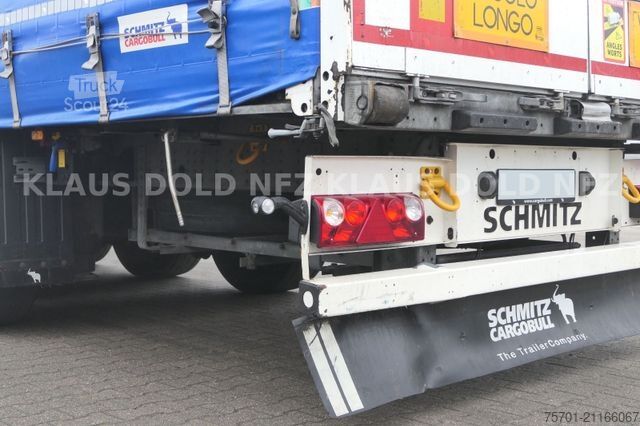 Semirremolque abierto con toldo SCHMITZ CARGOBULL SCB S3T  Liftachse safety-roof VARIOS