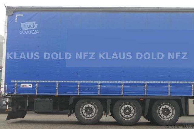 Semirremolque abierto con toldo SCHMITZ CARGOBULL SCB S3T  Liftachse safety-roof VARIOS