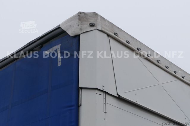 Semirremolque abierto con toldo SCHMITZ CARGOBULL SCB S3T  Liftachse safety-roof VARIOS