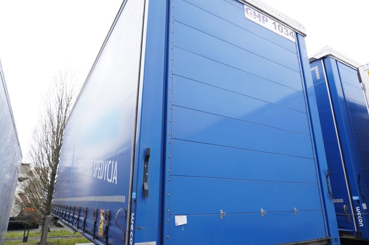 Ponyvás felépítmény Wecon 19 EPAL curtainsider superstructrure