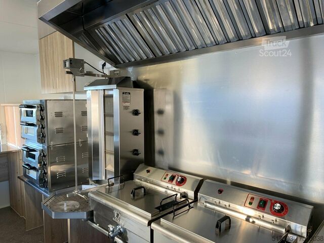 Verkaufsanhänger Verkaufsanhänger 6 m Döner , Pizza grill Imbisswagen