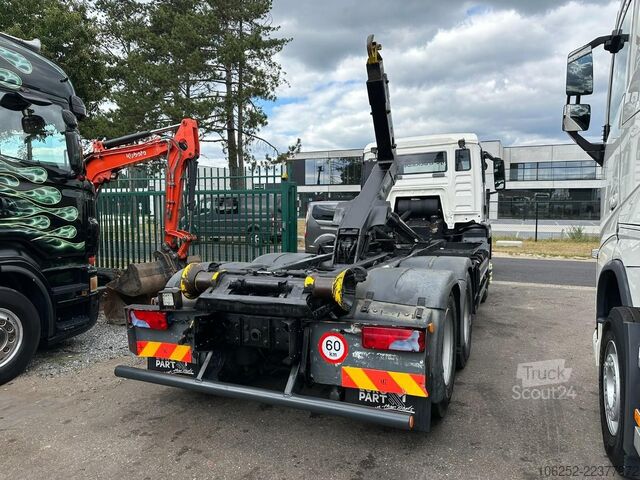  MAN TGS 28.360 6x2 HOOKLIFT 21T HIAB MULTILIFT XR21...