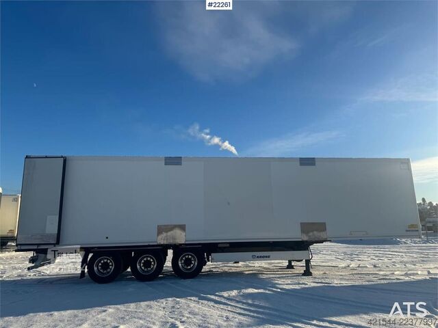  Krone box semi-trailer with Thermo King unit
