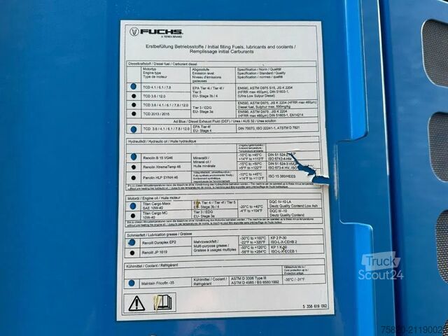 Mașină de manipulare a materialelor Fuchs MHL 350  MATERIAL HANDLER/UMSCHLAGBAGGER/OVERSL...