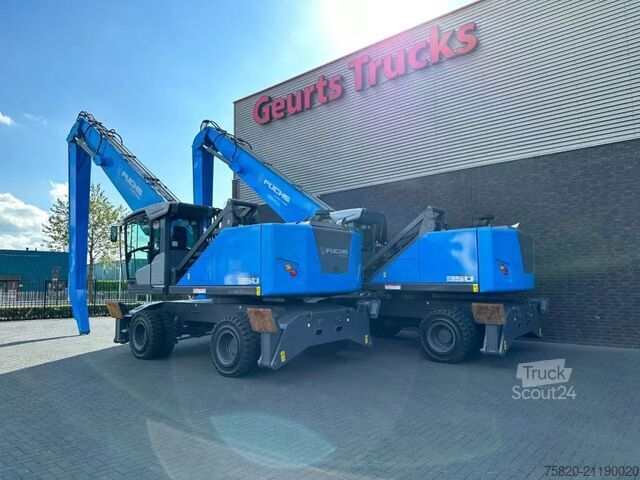 Mașină de manipulare a materialelor Fuchs MHL 350  MATERIAL HANDLER/UMSCHLAGBAGGER/OVERSL...