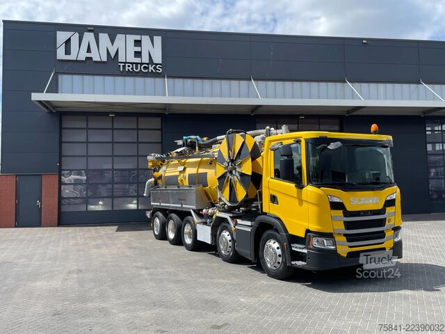 Siurbimo transporto priemonė Scania G500 G 500 10x4*6 Kolkenzuiger Kaiser AquaStar 2