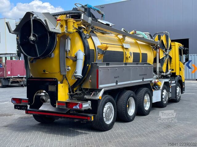 Siurbimo transporto priemonė Scania G500 G 500 10x4*6 Kolkenzuiger Kaiser AquaStar 2
