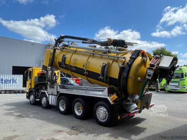 Siurbimo transporto priemonė Scania G500 G 500 10x4*6 Kolkenzuiger Kaiser AquaStar 2