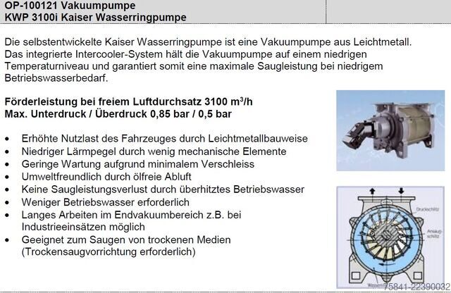 Sesalno vozilo Scania G500 G 500 10x4*6 Kolkenzuiger Kaiser AquaStar 2
