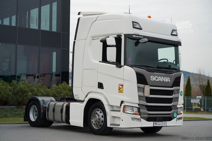 Standartinis vilkikas SCANIA R 500 / RETARDER / I-PARK COOL / 2022 ROK / PO Z