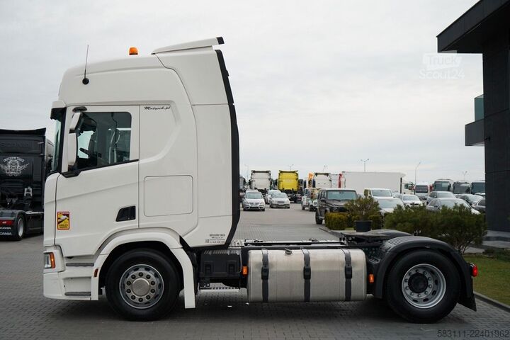 Standartinis vilkikas SCANIA R 500 / RETARDER / I-PARK COOL / 2022 ROK / PO Z