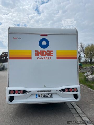 Puoliksi integroitu matkailuauto 2020 Fiat Ducato Weinsberg Carasuite | Vollausstattung | 5 Schlafplätze