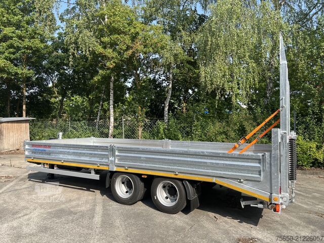 Low loader trailer Möslein TT 14  14,4 t Tandemtieflader, 7,20 m langNeufahrzeug