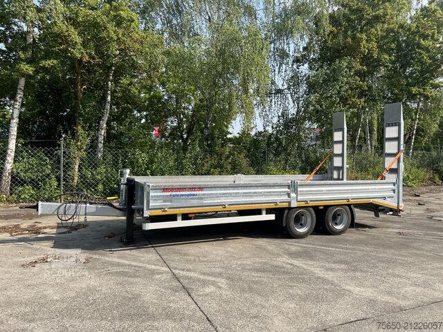 Low loader trailer Möslein TT 14  14,4 t Tandemtieflader, 7,20 m langNeufahrzeug
