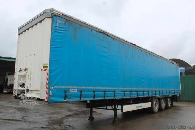 Ανοιχτό ημιρυμουλκούμενο με μουσαμά KRONE SD Tautliner Rungen LIFT PLANE SCHADEN Nr.: 436