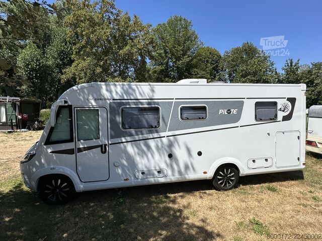 Autocaravana integral Pilote G741FC, Alde, Standklima, Lithium