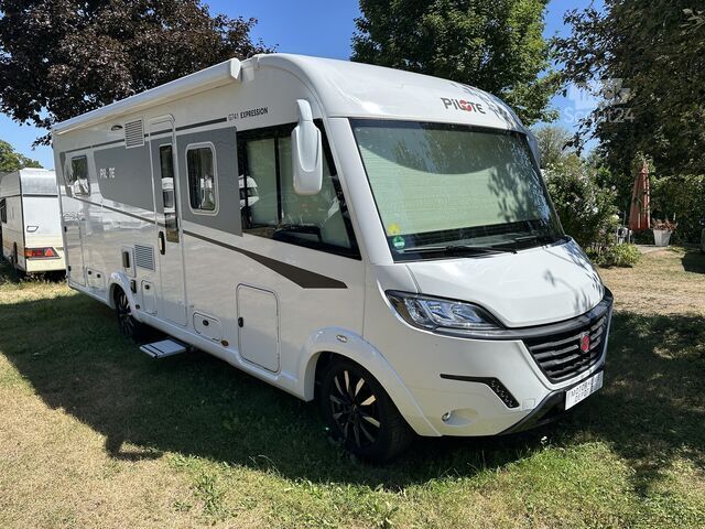 Autocaravana integral Pilote G741FC, Alde, Standklima, Lithium
