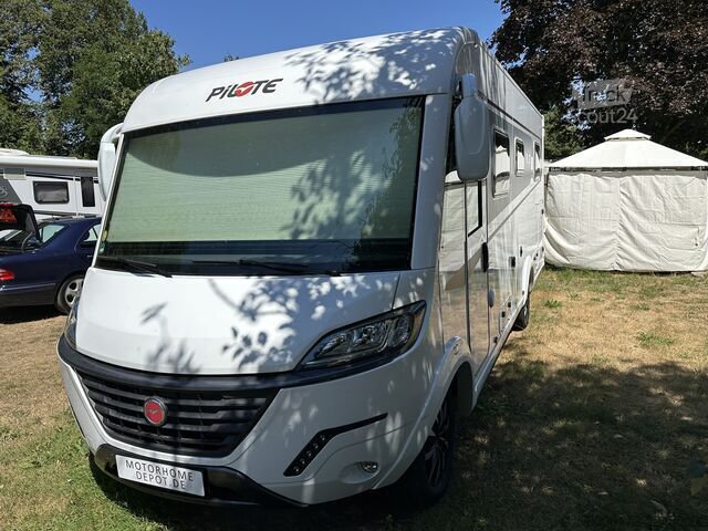Autocaravana integral Pilote G741FC, Alde, Standklima, Lithium