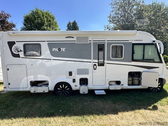 Autocaravana integral Pilote G741FC, Alde, Standklima, Lithium