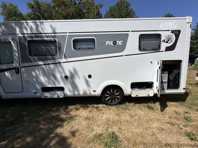Autocaravana integral Pilote G741FC, Alde, Standklima, Lithium