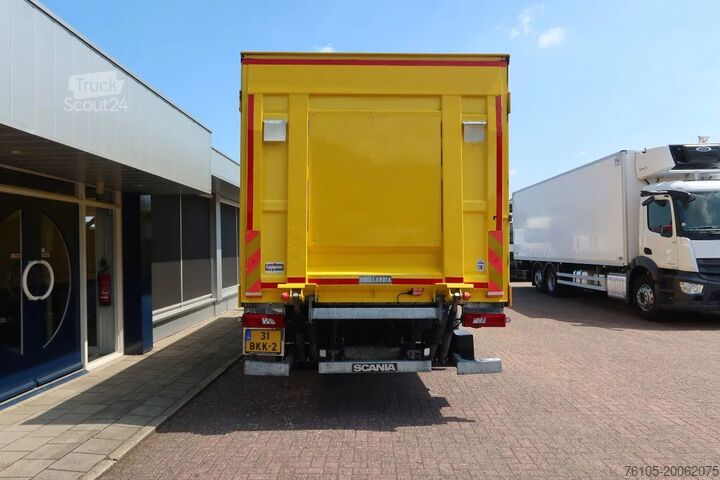 Box body Scania P250 4x2 Bakwagen+Klep E6 Dhollandia 1500 kg