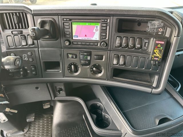 Grua montada em camião SCANIA R450 L 8x4 Fassi F 660 RA 2.28 HE/ Winde/ Funk