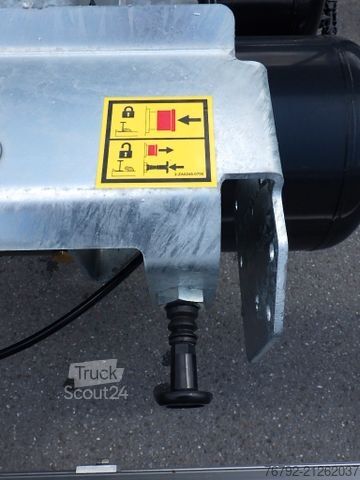 Remolque roll off HÜFFERMANN HSA20.71 Schlitten/SAF/ADR/LED/Neu/Sonderpreis !