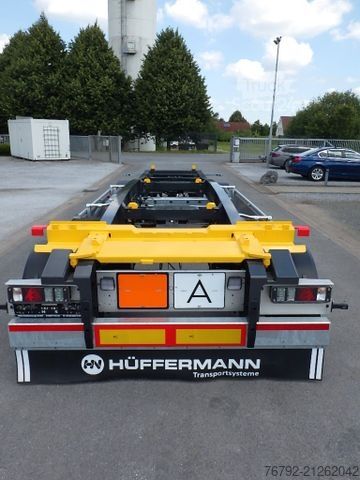 Remolque roll off HÜFFERMANN HSA20.71 Schlitten/SAF/ADR/LED/Neu/Sonderpreis !