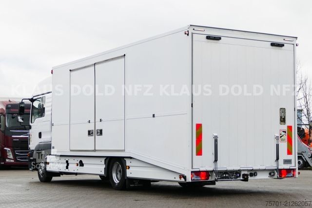 Fourgon porte-voitures MAN TGL 8.250 geschloss. Autotransp. Moetefindt