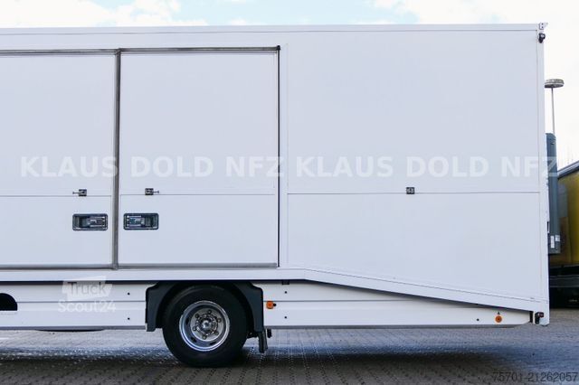 Fourgon porte-voitures MAN TGL 8.250 geschloss. Autotransp. Moetefindt