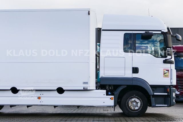 Fourgon porte-voitures MAN TGL 8.250 geschloss. Autotransp. Moetefindt
