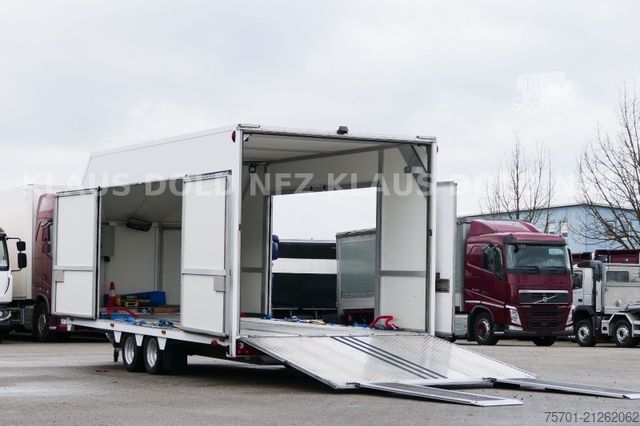 Remorque porte-voitures  Moetefindt FTK 235 Autotransporter Kofferaufbau