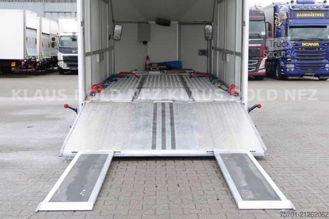 Remorque porte-voitures  Moetefindt FTK 235 Autotransporter Kofferaufbau