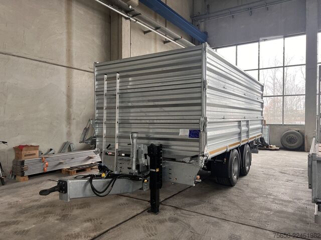 Remolque volquete Möslein TTD 19 AB  19 t Tandemkipper Tieflader, Breitbereifung 2 x Aufsatzbordwänden-- Neufahrzeug --