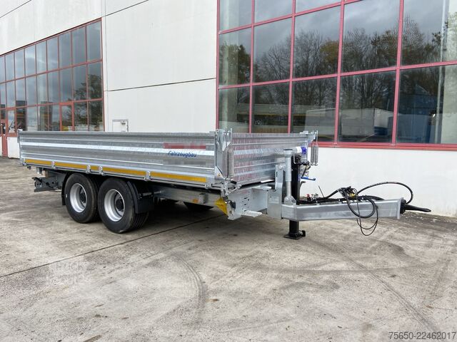 Remolque volquete Möslein TTD 14  5,70 m  14 t Tandem- Kipper Tieflader 5,70 m lang, Breite Reifen-- Neufahrzeug --