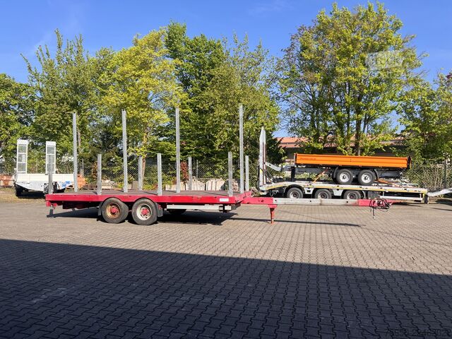 Åpen tilhenger Auwärter X-LTL110  Tandempritsche, ausziehbar