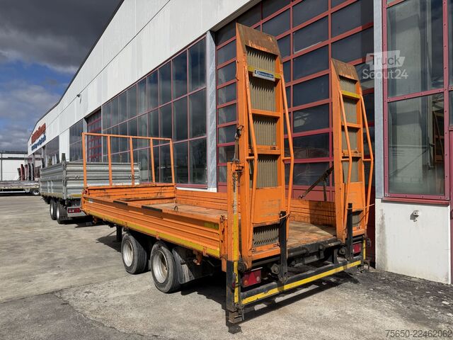 Remolque volquete Blomenröhr 896/14000  14 t Tandem 2 Seiten Kipper   Tieflader