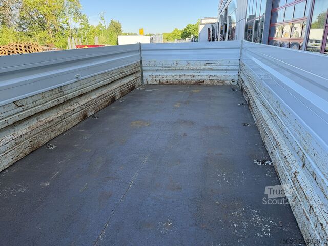 Vehículo comercial  18 t  18 t Tandemkipper- Tieflader, Aufsatzbordwände