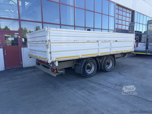 Vehículo comercial  18 t  18 t Tandemkipper- Tieflader, Aufsatzbordwände