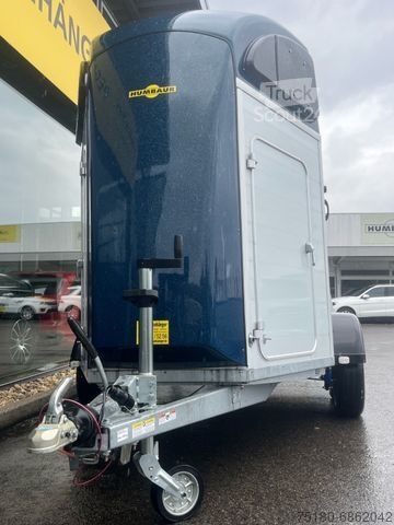Remolque de transporte de caballos HUMBAUR Xanthos Aero Pferdeanhänger 2,4t SK NEU !100km/h