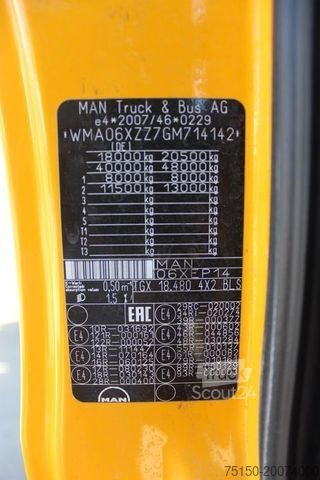 Standartinis vilkikas MAN TGX 18.480 4x2 BL - PTO - Nr.: 142