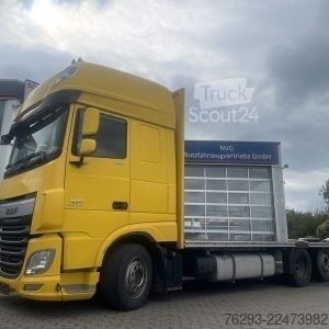 Platforminis sunkvežimis DAF XF 460 FAR LOWDECK