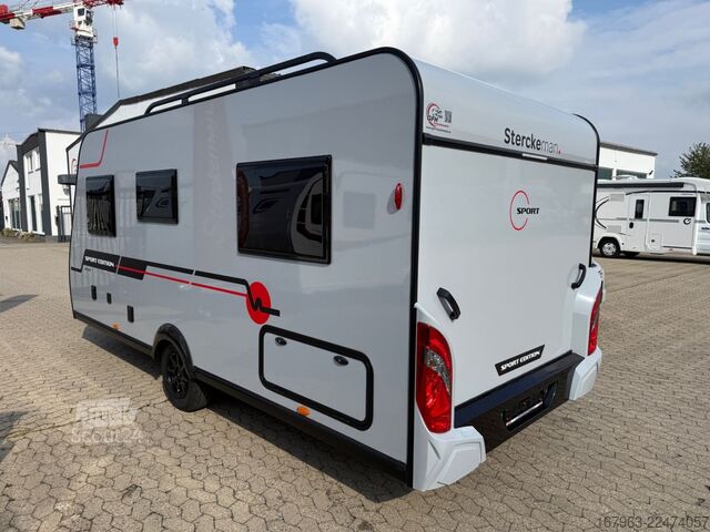 Rulotă STERCKEMAN 455CP Sport Editon ~ Rundsitz+Fr.Bett ~ `26