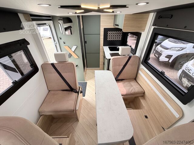 Puoliksi integroitu matkailuauto CHAUSSON X640 Exclusive Line ~ NEUHEIT bei CHAUSSON