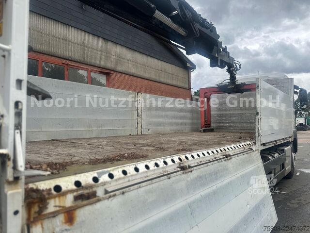 Kuorma-autoon asennettu nosturi MAN TGS 26.440 Baustoff Hiab XS177 K Lenk Navi